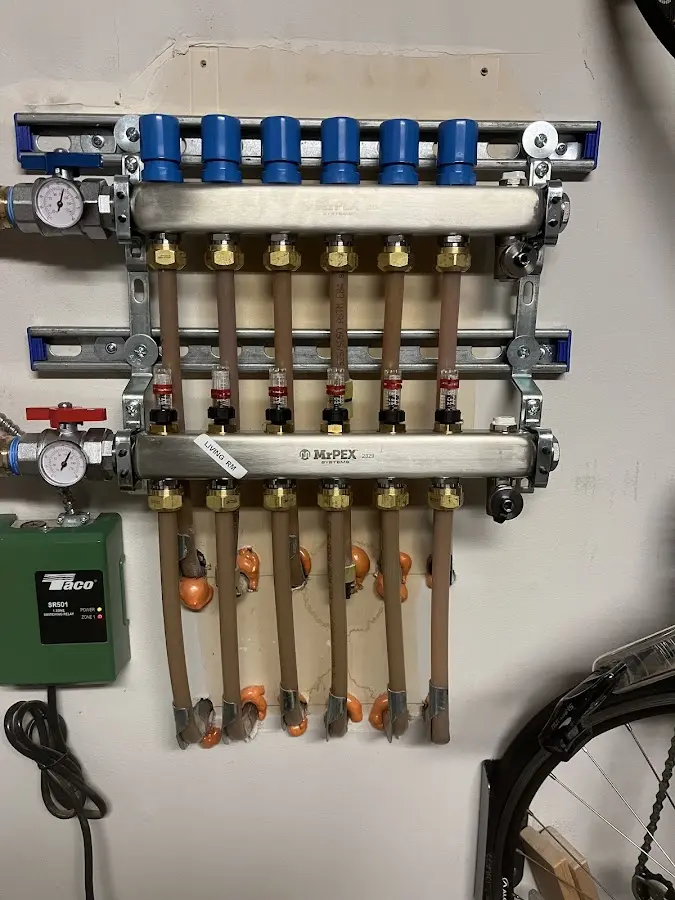 Plumber performing Leak Detection at a residential property in Battlement Mesa